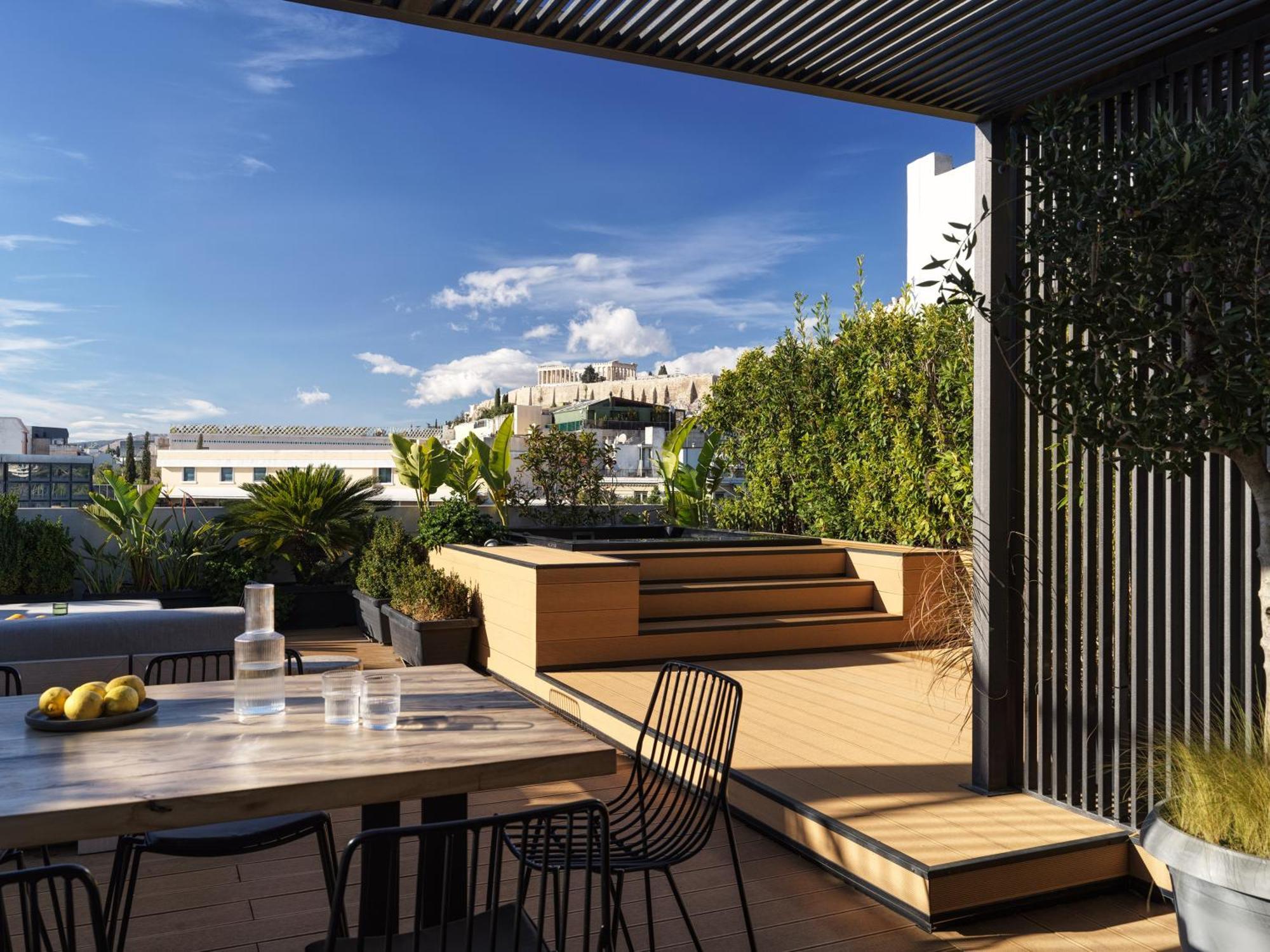 The Newel Acropolis Aparthotel เอเธนส์ ภายนอก รูปภาพ